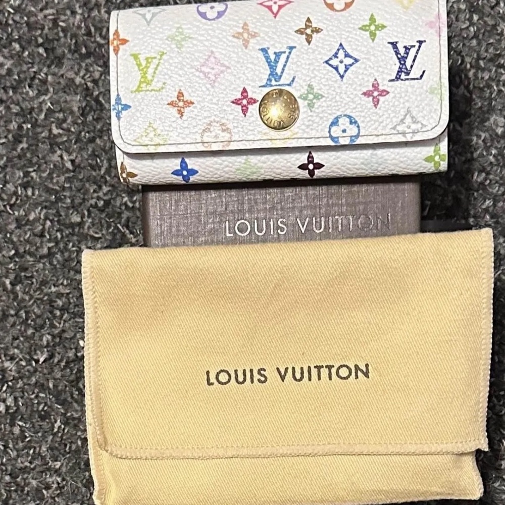 Louis Vuitton x Takashi Murakami 4 key holder